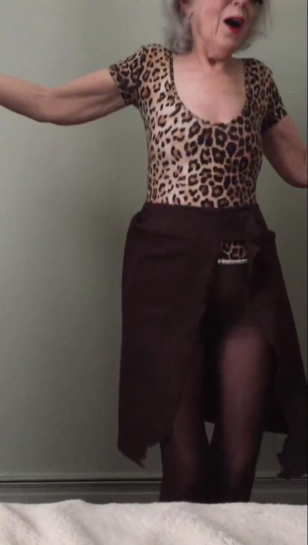 Older lady stripped and whipped