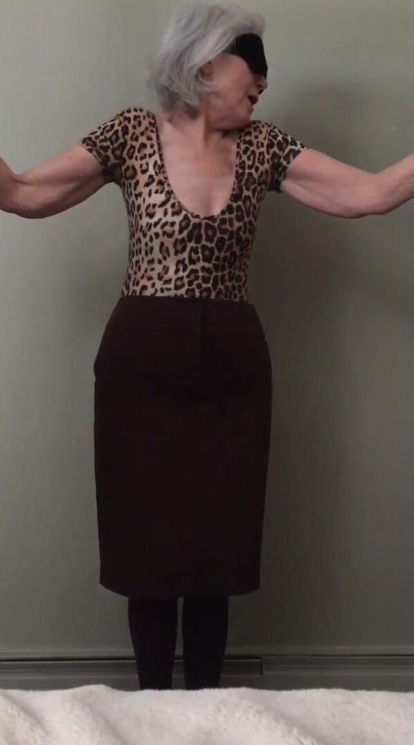 Older lady stripped and whipped