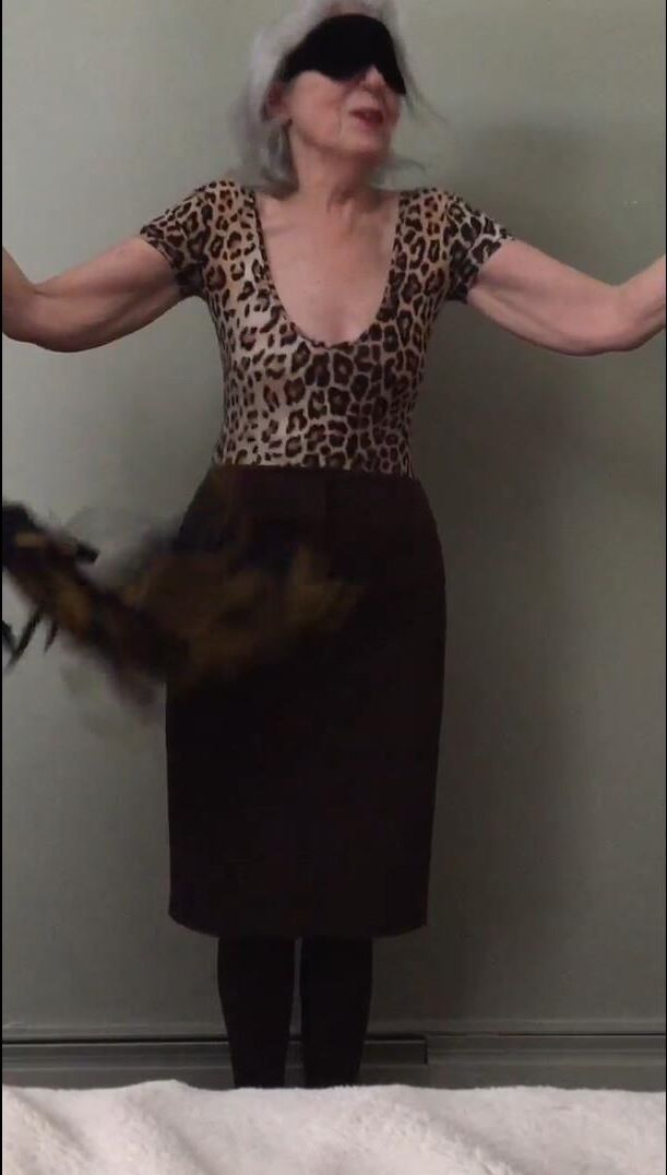 Older lady stripped and whipped