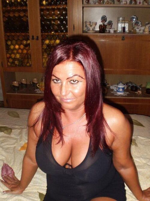 Look at me, not at my boobs young man! 