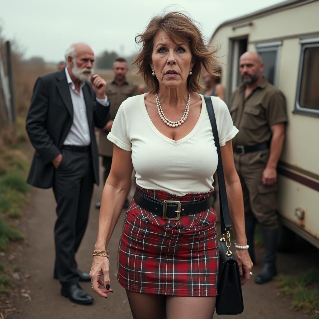 AI Milfs in tartan