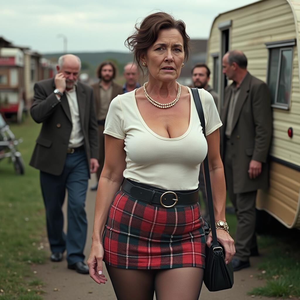 AI Milfs in tartan