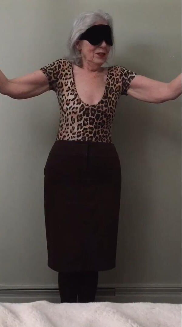 Older lady stripped and whipped