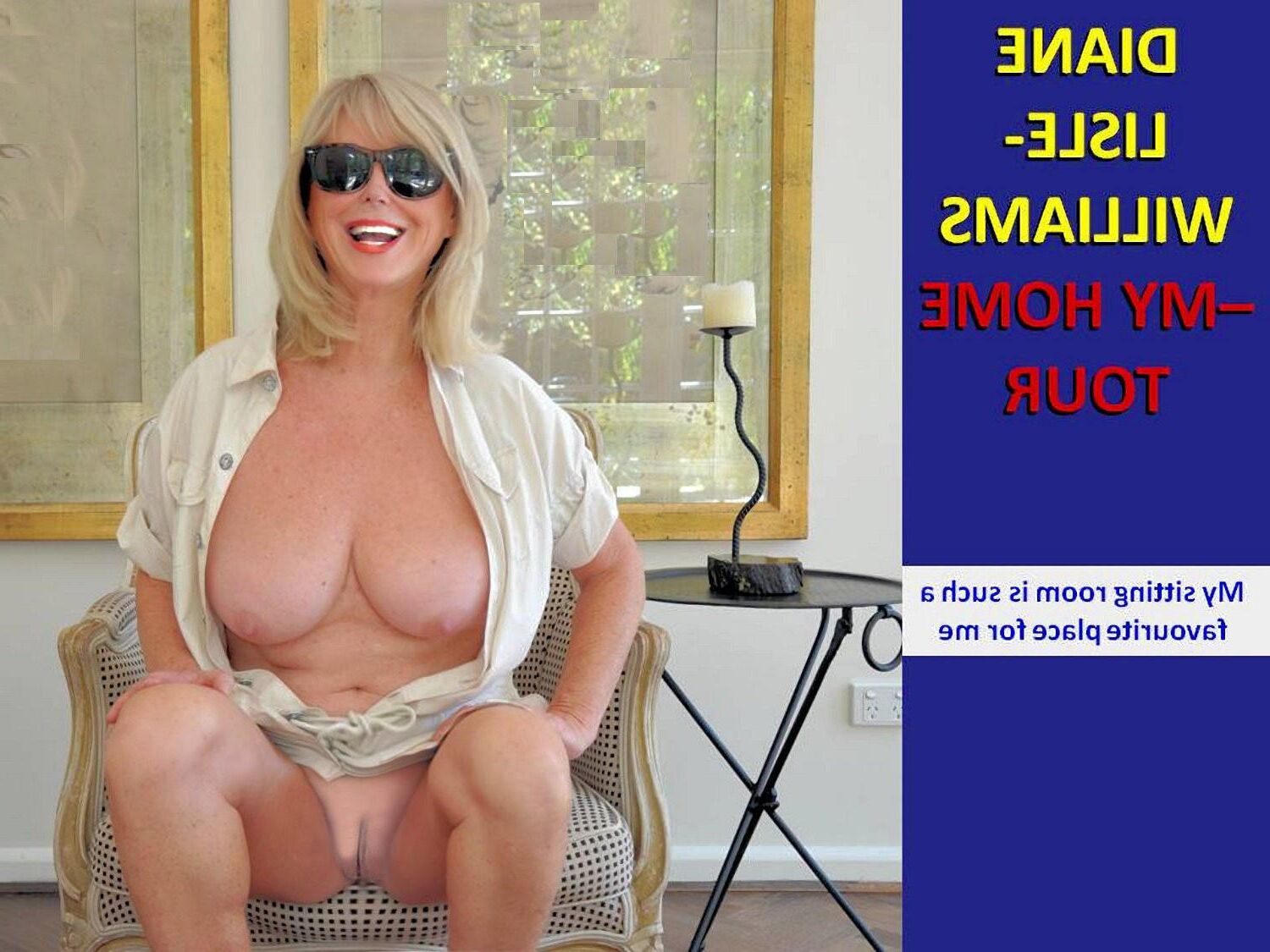 ❤️Come HOME to ENJOY lovely LADY DI@NE😍👩💋!