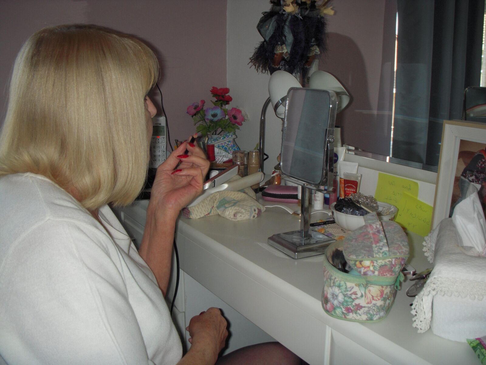 My little girl getting ready, just a few shots