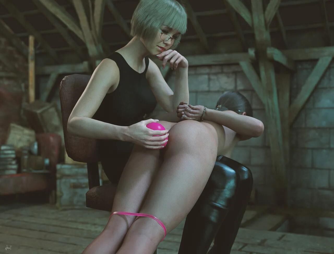 Mature and Girl Lezdom D: Lost in Darkness