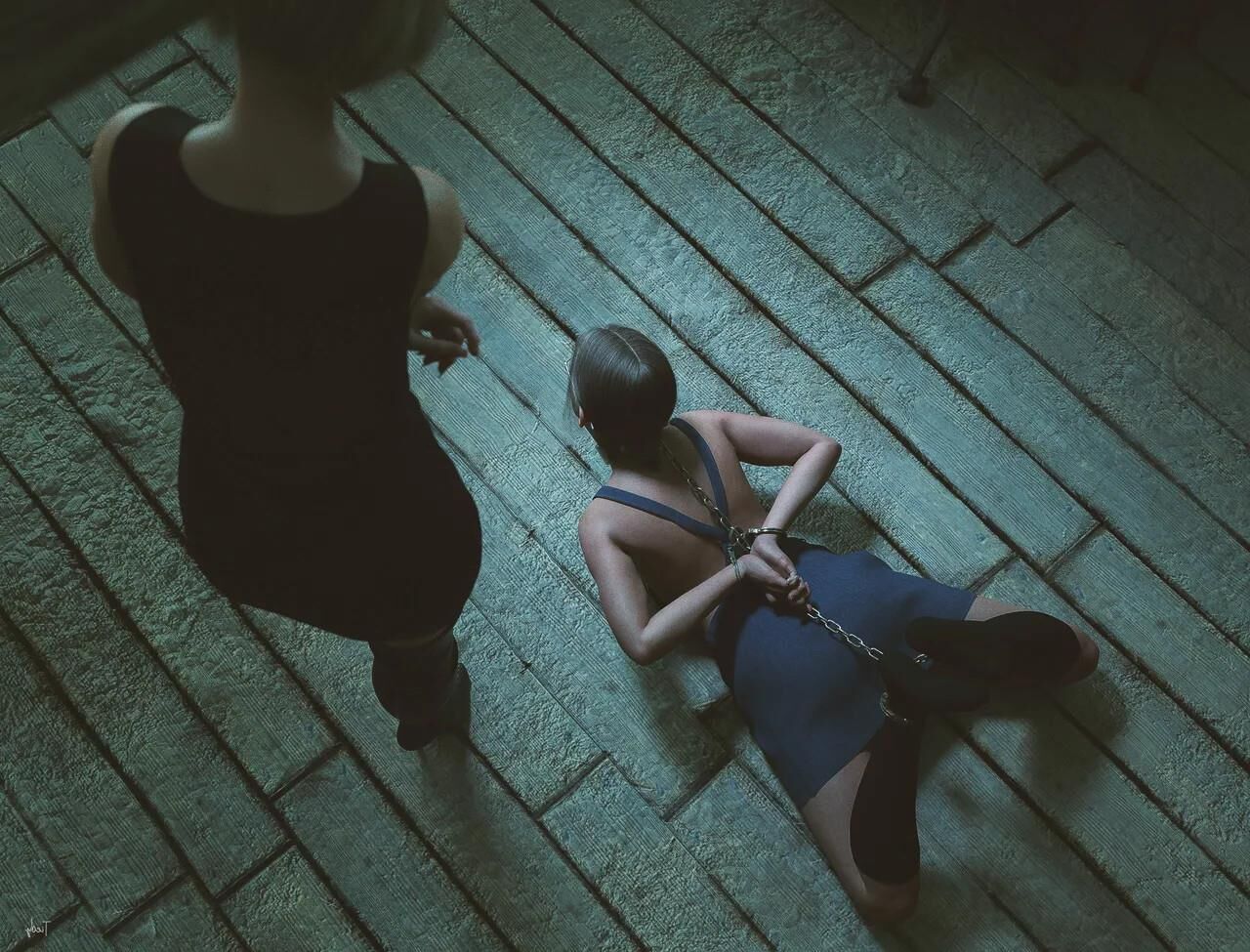 Mature and Girl Lezdom D: Lost in Darkness