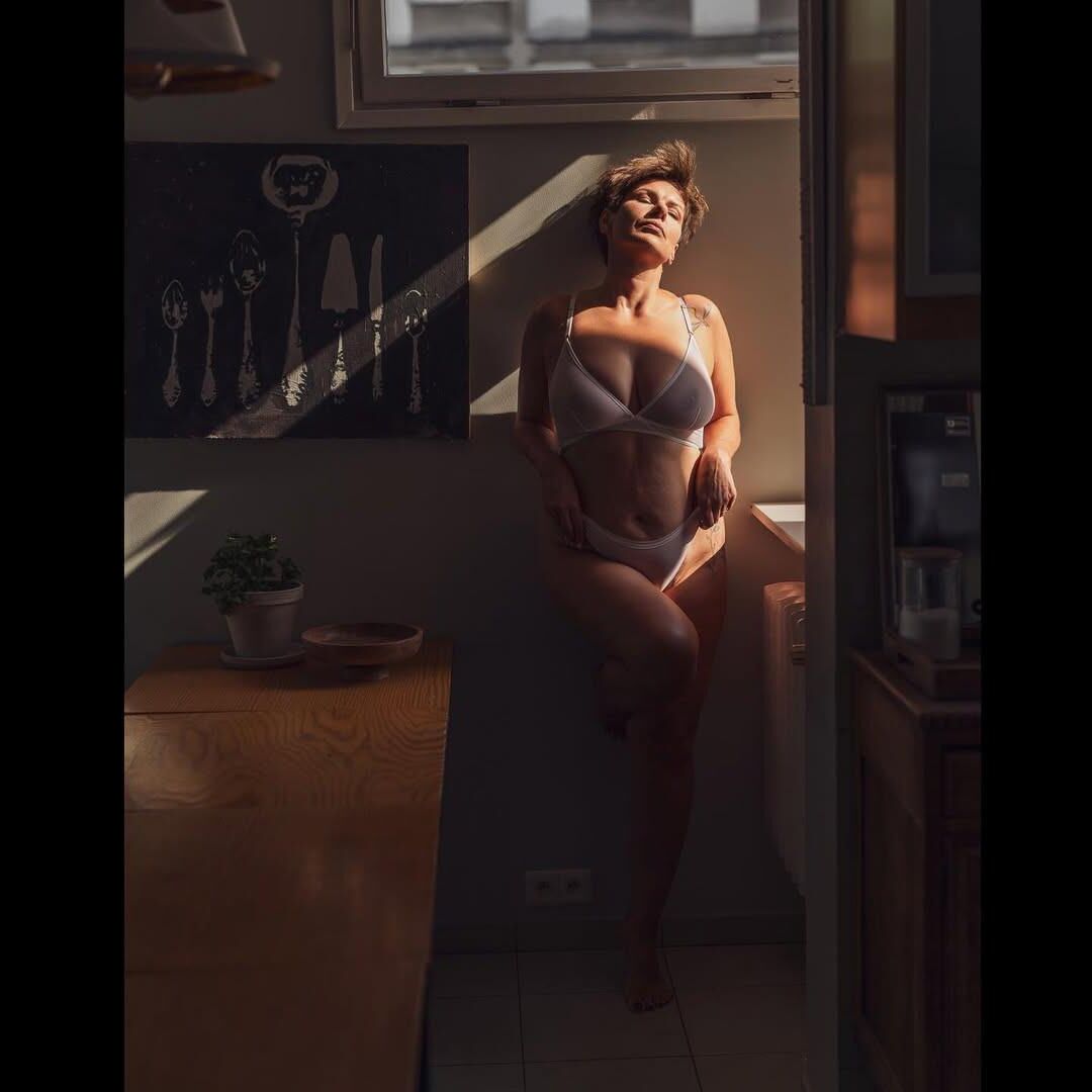 Polish plus size model Kaja years old