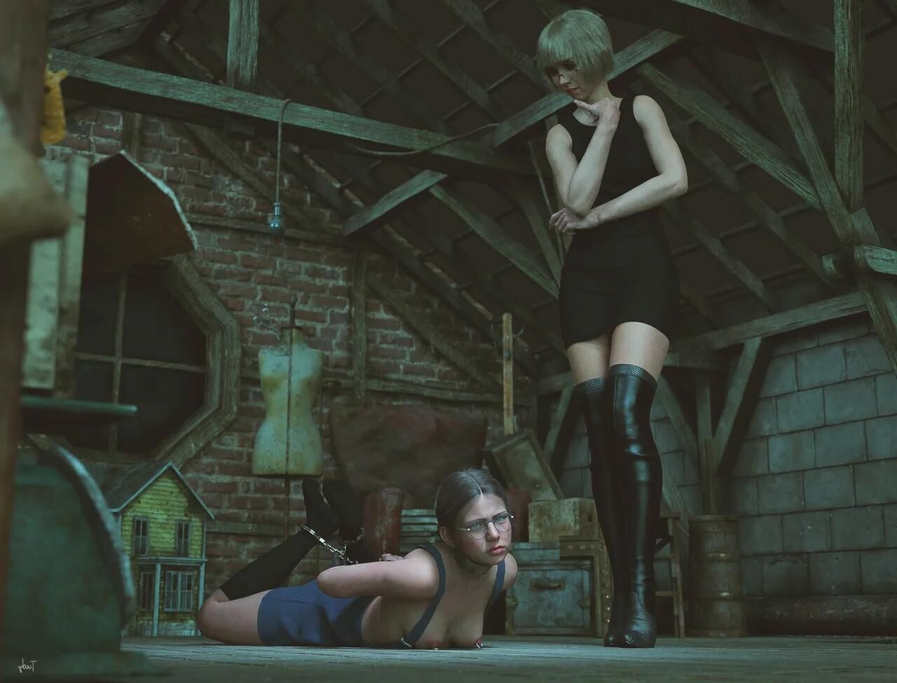 Mature and Girl Lezdom D: Lost in Darkness