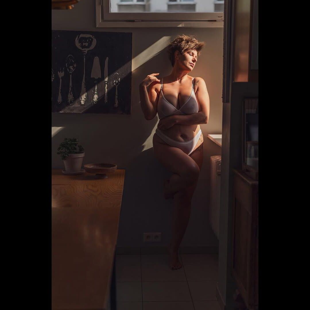 Polish plus size model Kaja years old