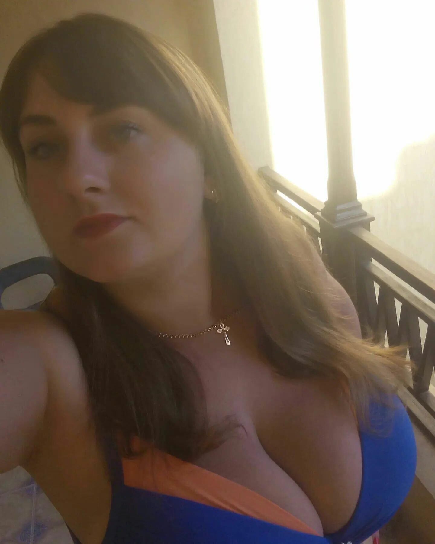 Russian woman in bikini 