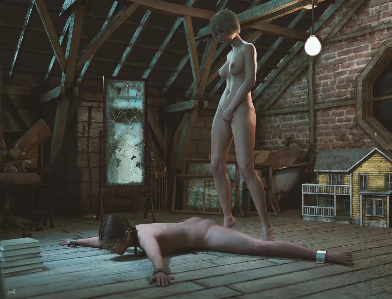 Mature and Girl Lezdom D: Lost in Darkness