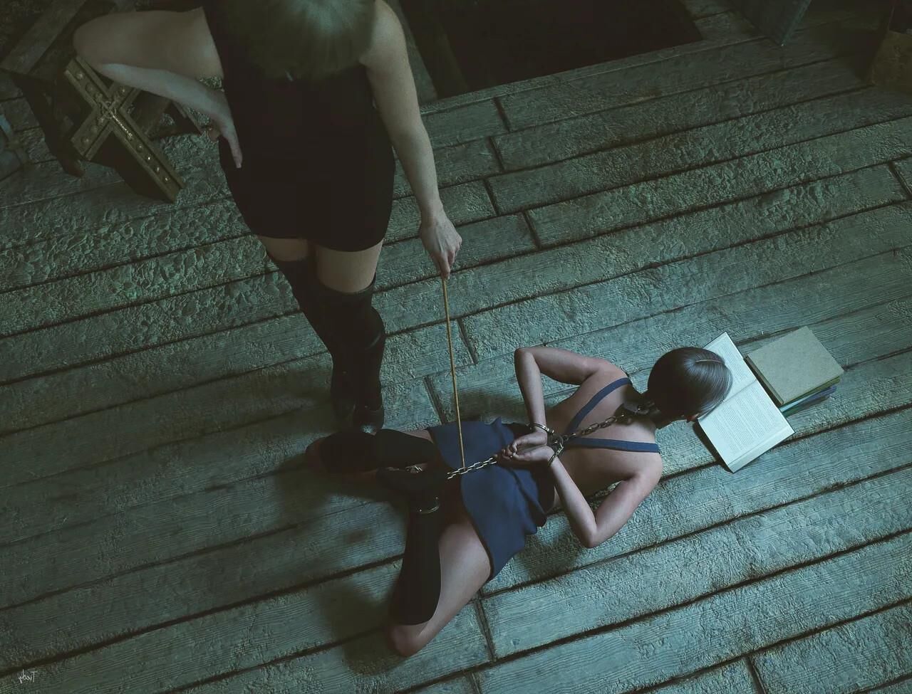 Mature and Girl Lezdom D: Lost in Darkness