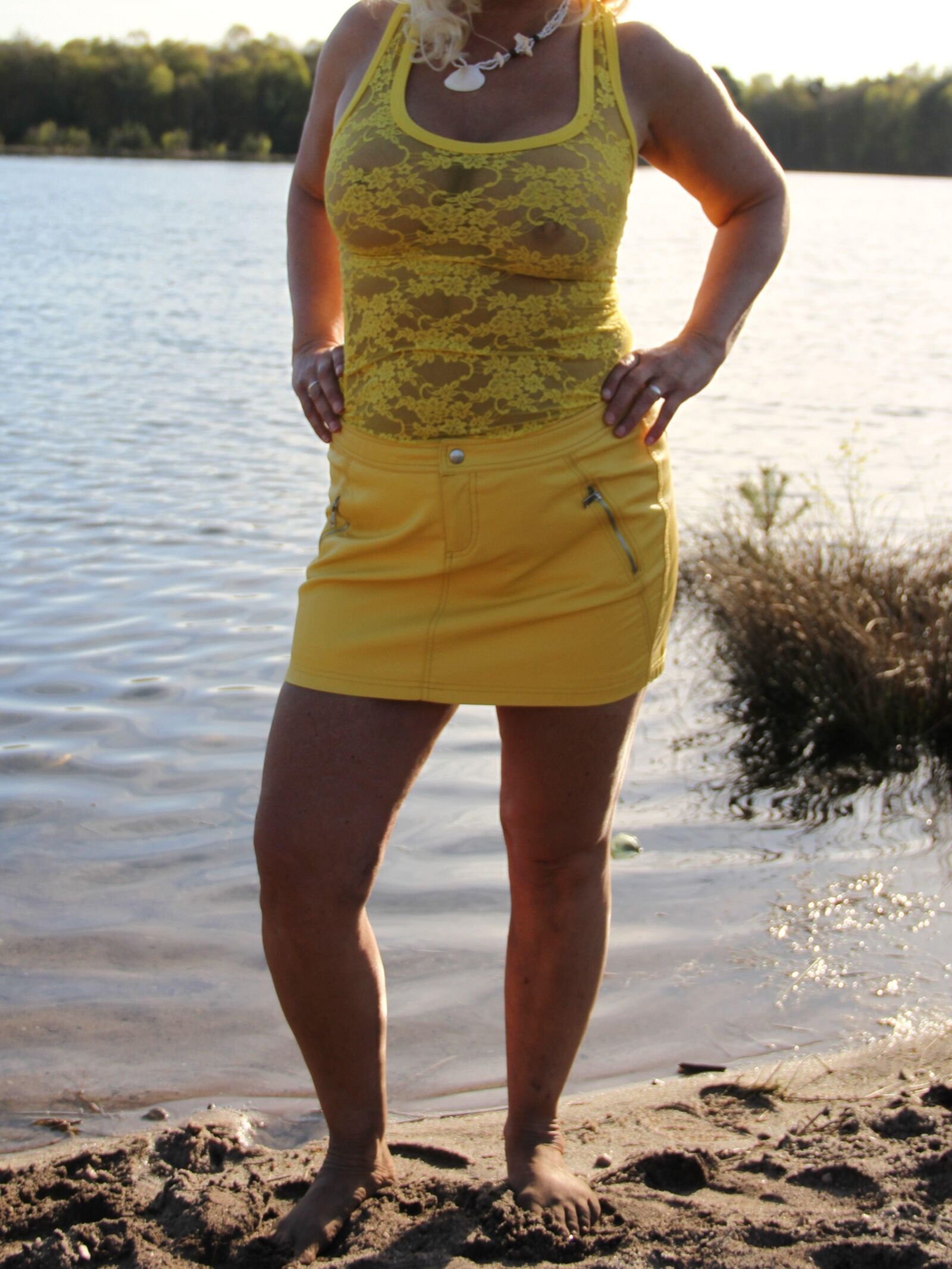 All in yellow