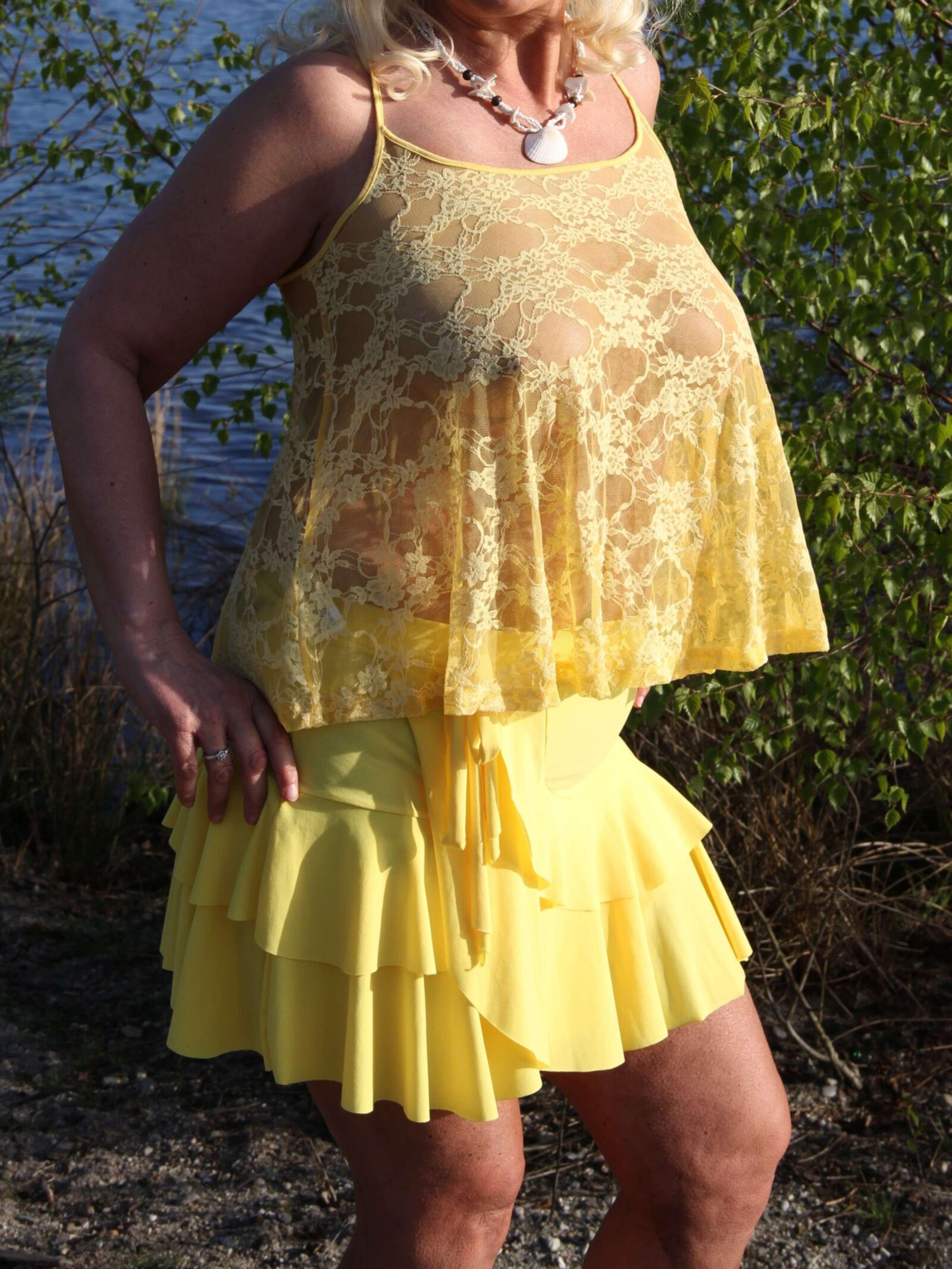 All in yellow