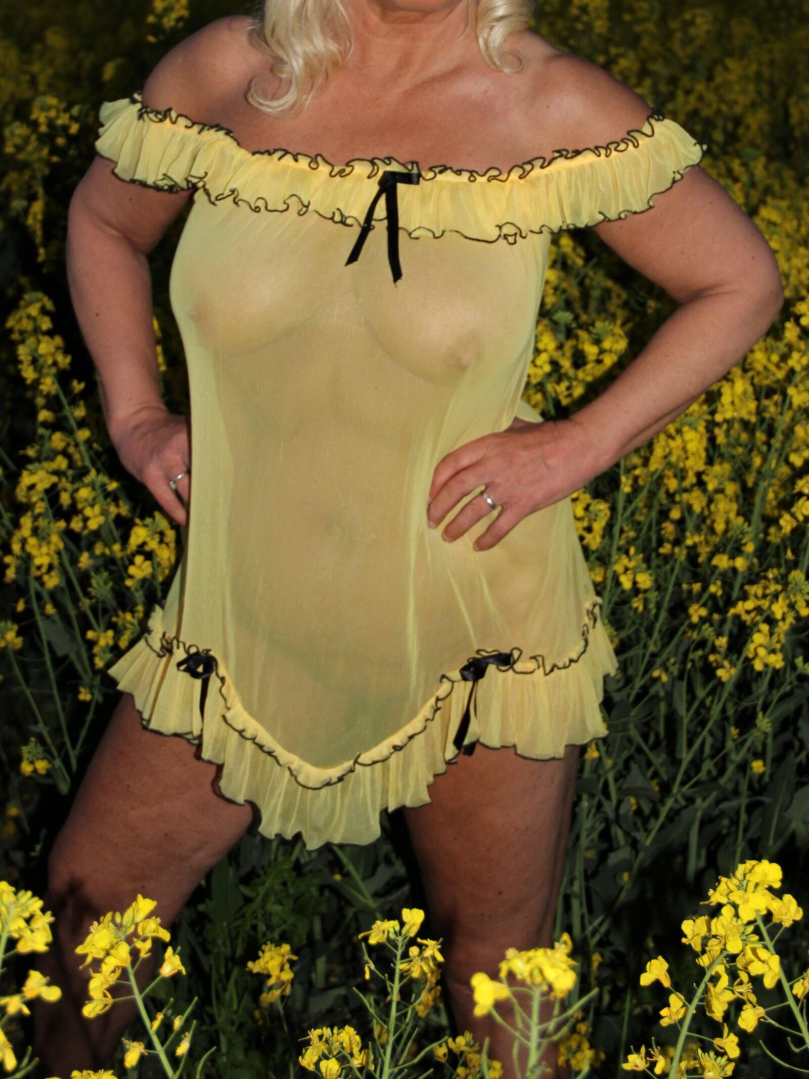 All in yellow