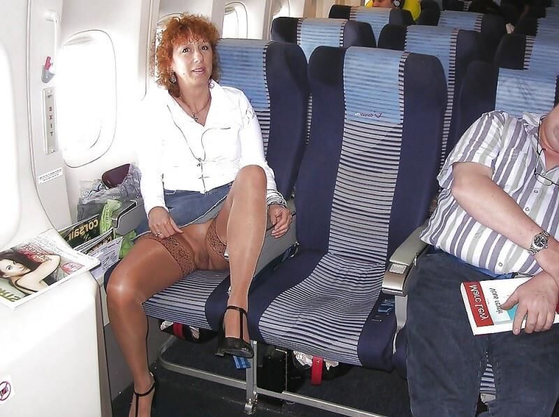 Mom is always ready to flash in public 