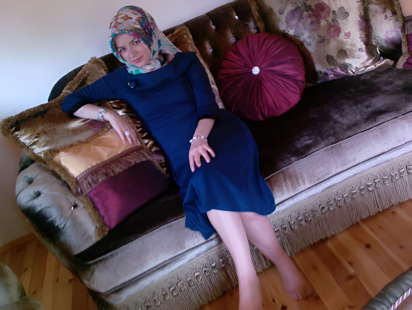 VINTAGE TURKISH HIJAB SEXSI PHOTO 