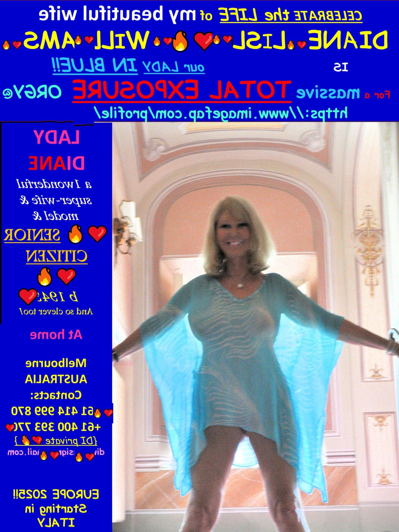 ❤️ de la dama 👩in azul di@ne en Aqua o turquesa también.