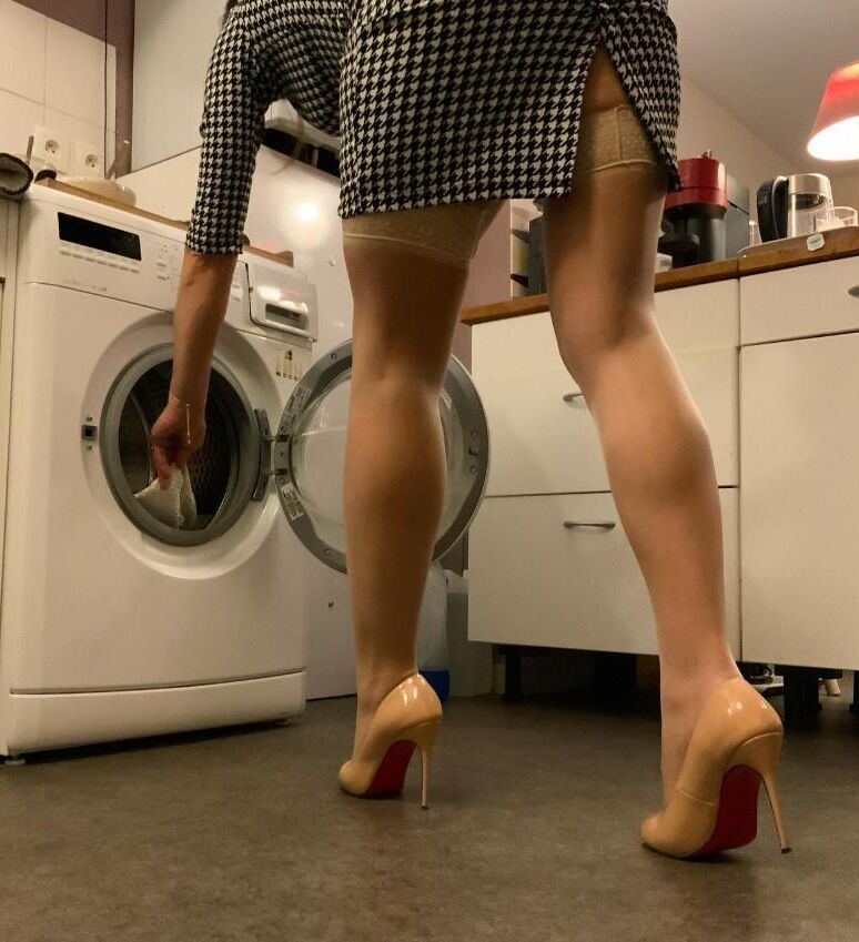 Medias de milf francesas upskirts en público