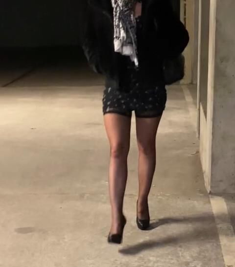 Medias de milf francesas upskirts en público