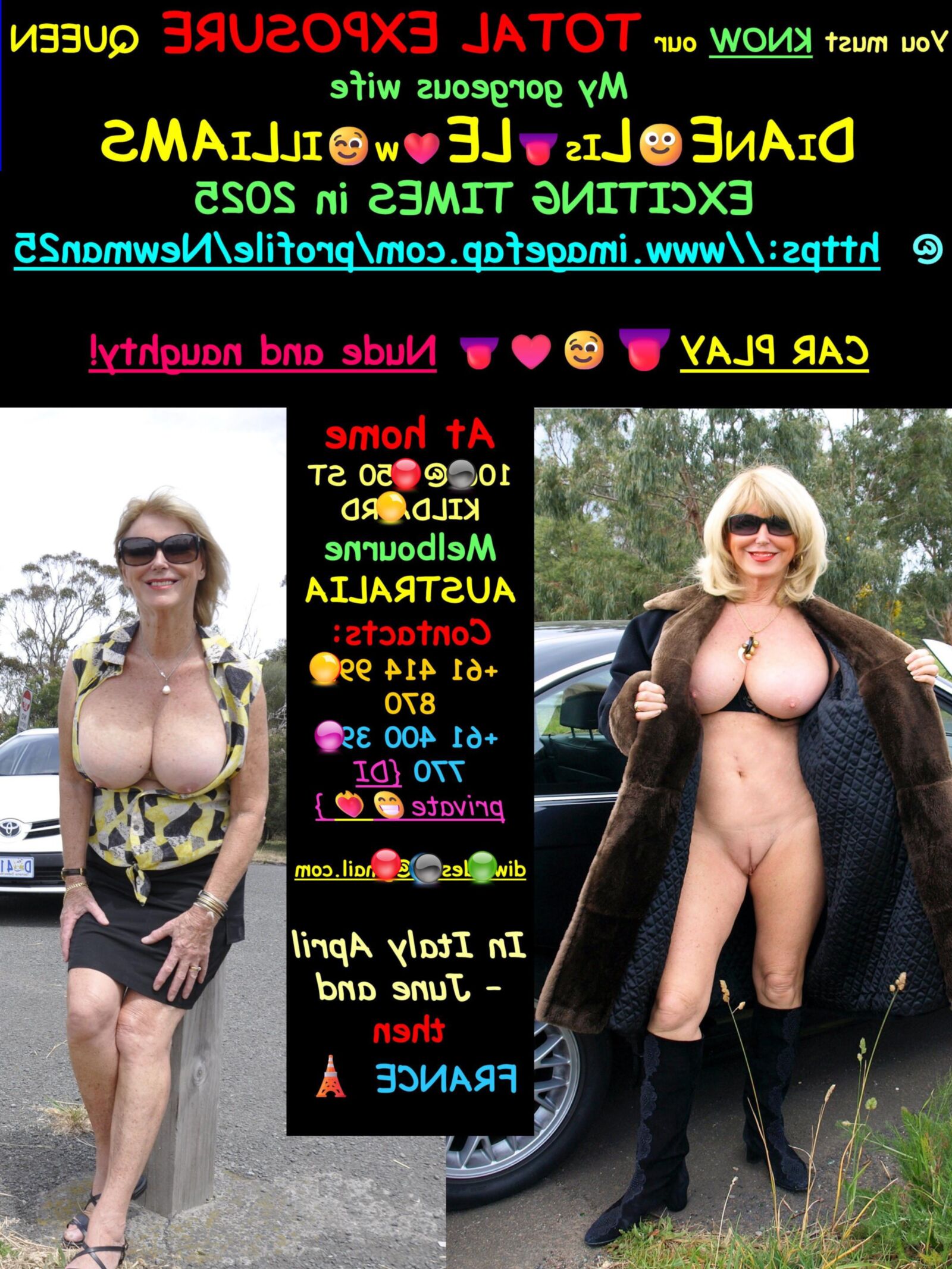 ❤fun с Lady👩di@ne😍in Cars Plus👅!