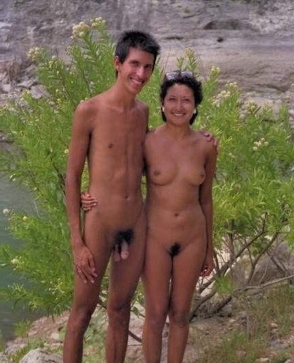 Casais de mãe/filho