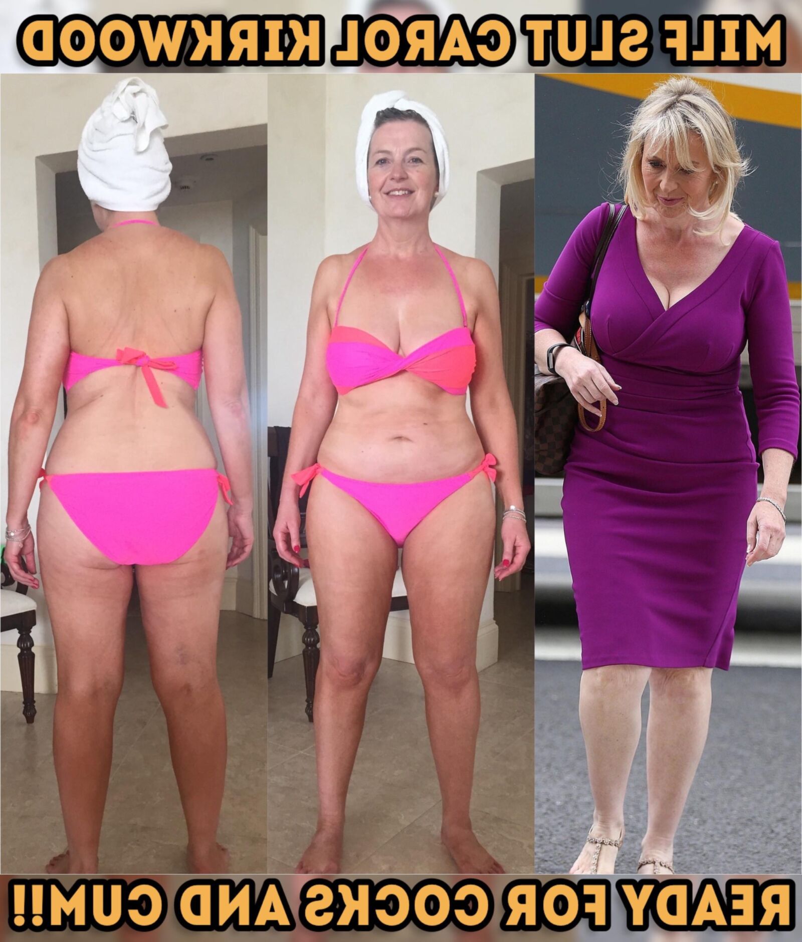 Météo à base milf salope Carol Kirkwood, gros seins buckmeat