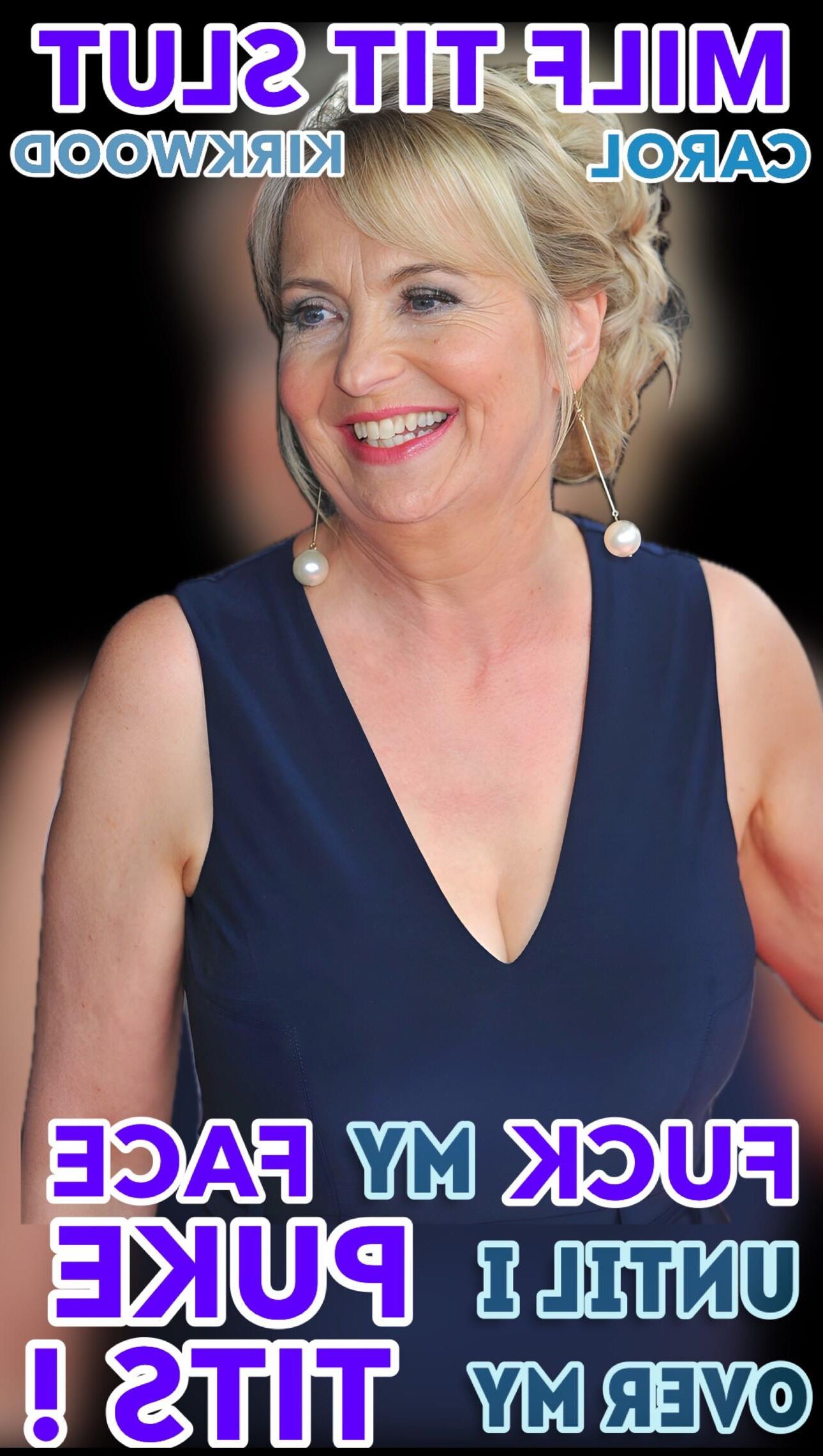 Météo à base milf salope Carol Kirkwood, gros seins buckmeat