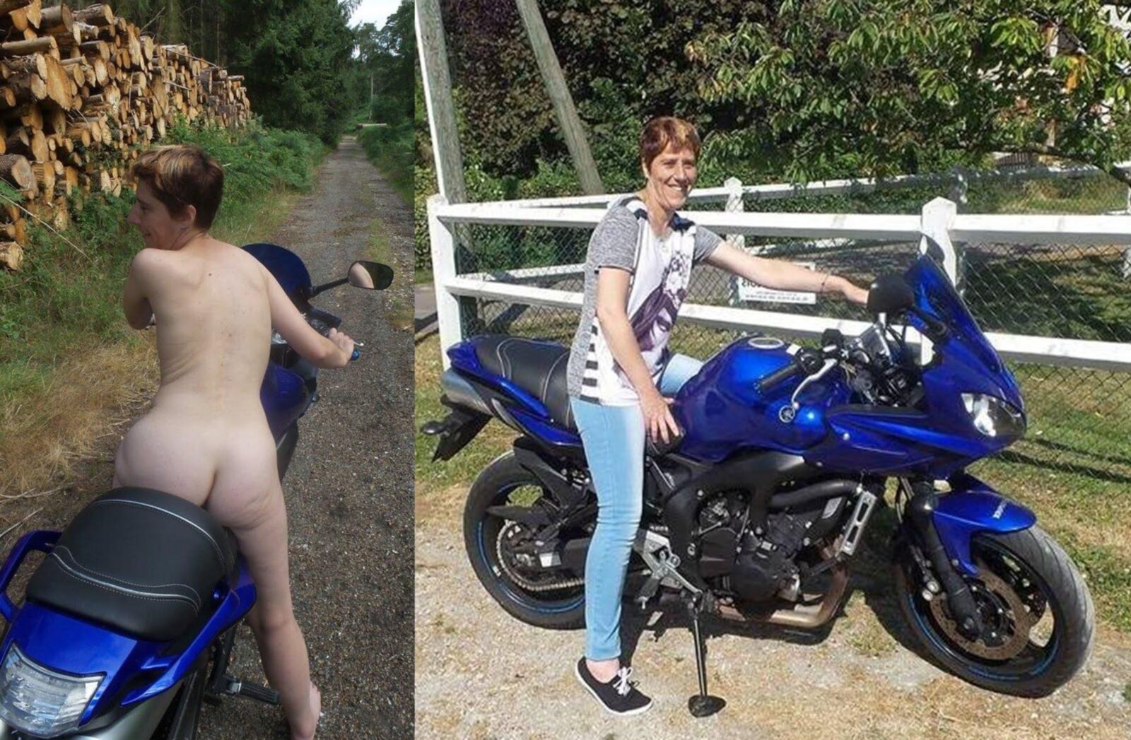 French Ma femme avant apres