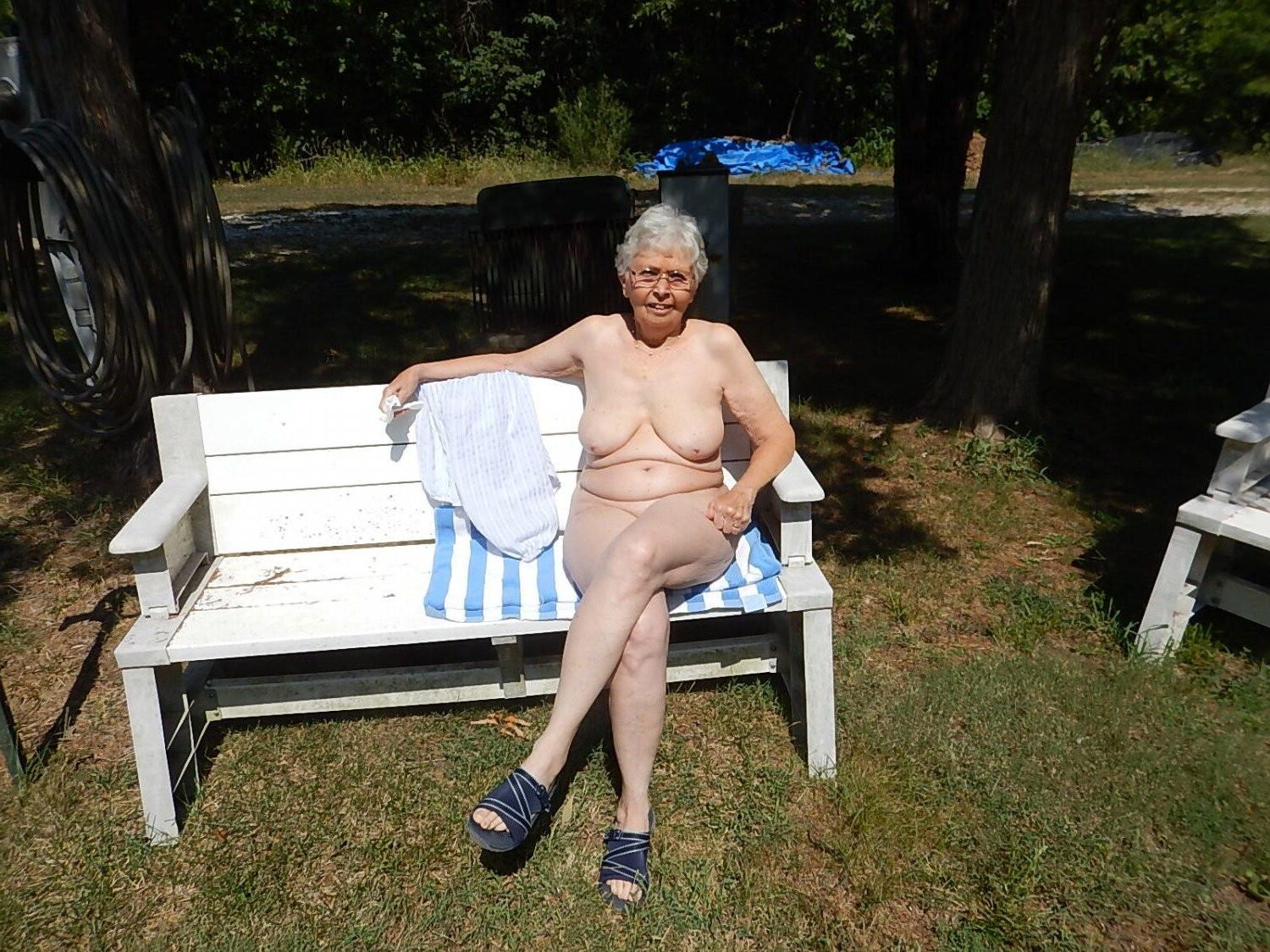 Nudista amateur gilf Sue de SD