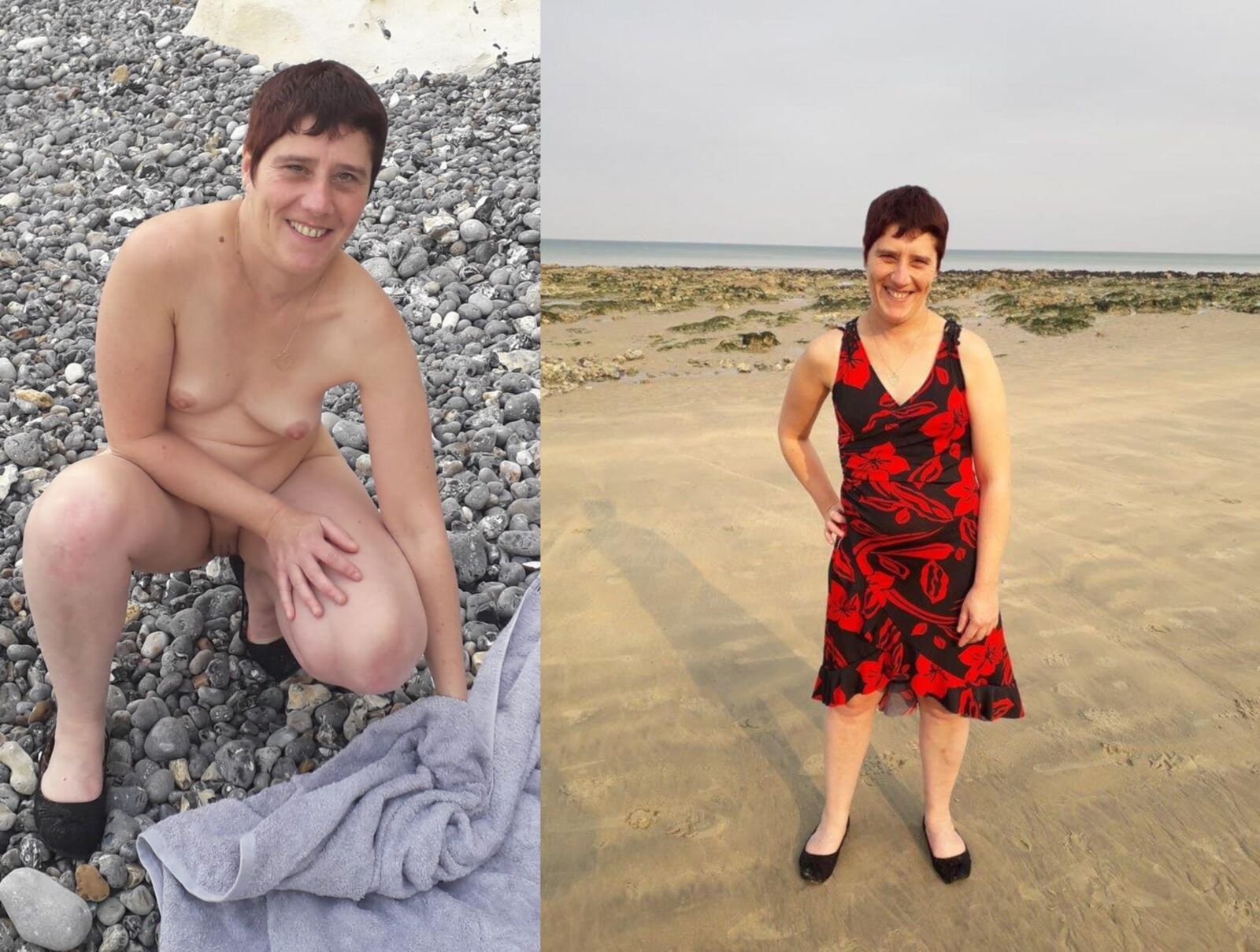 French Ma femme avant apres
