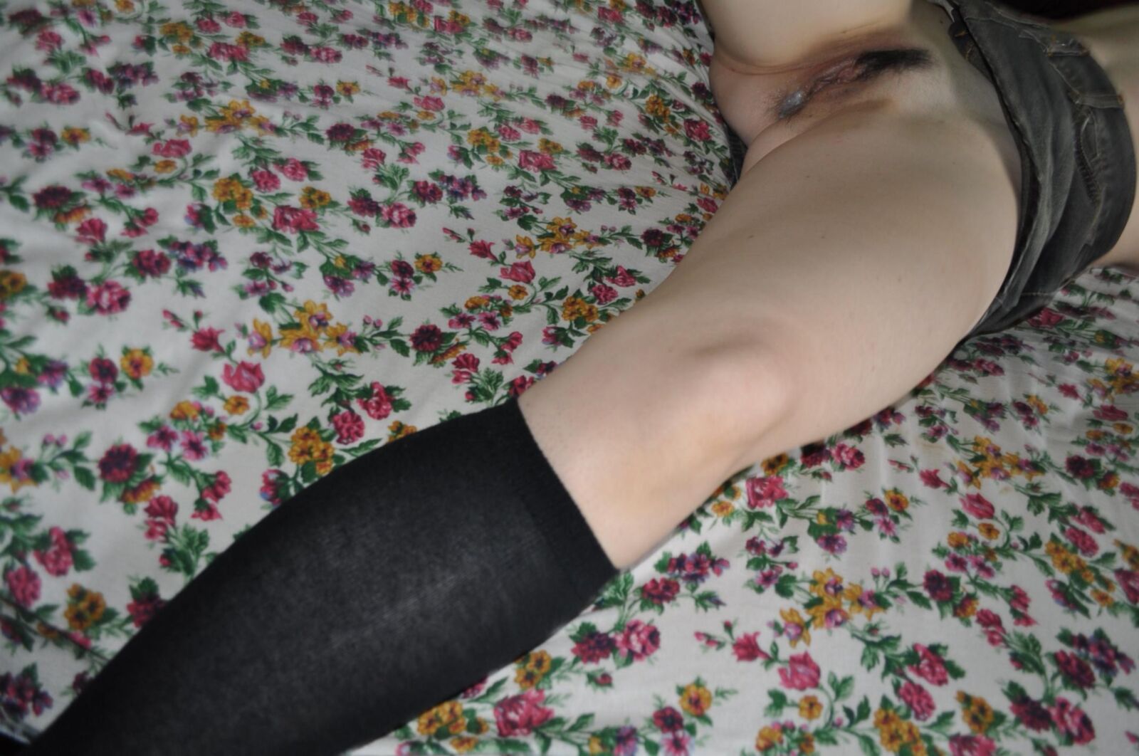 jean skirt horny