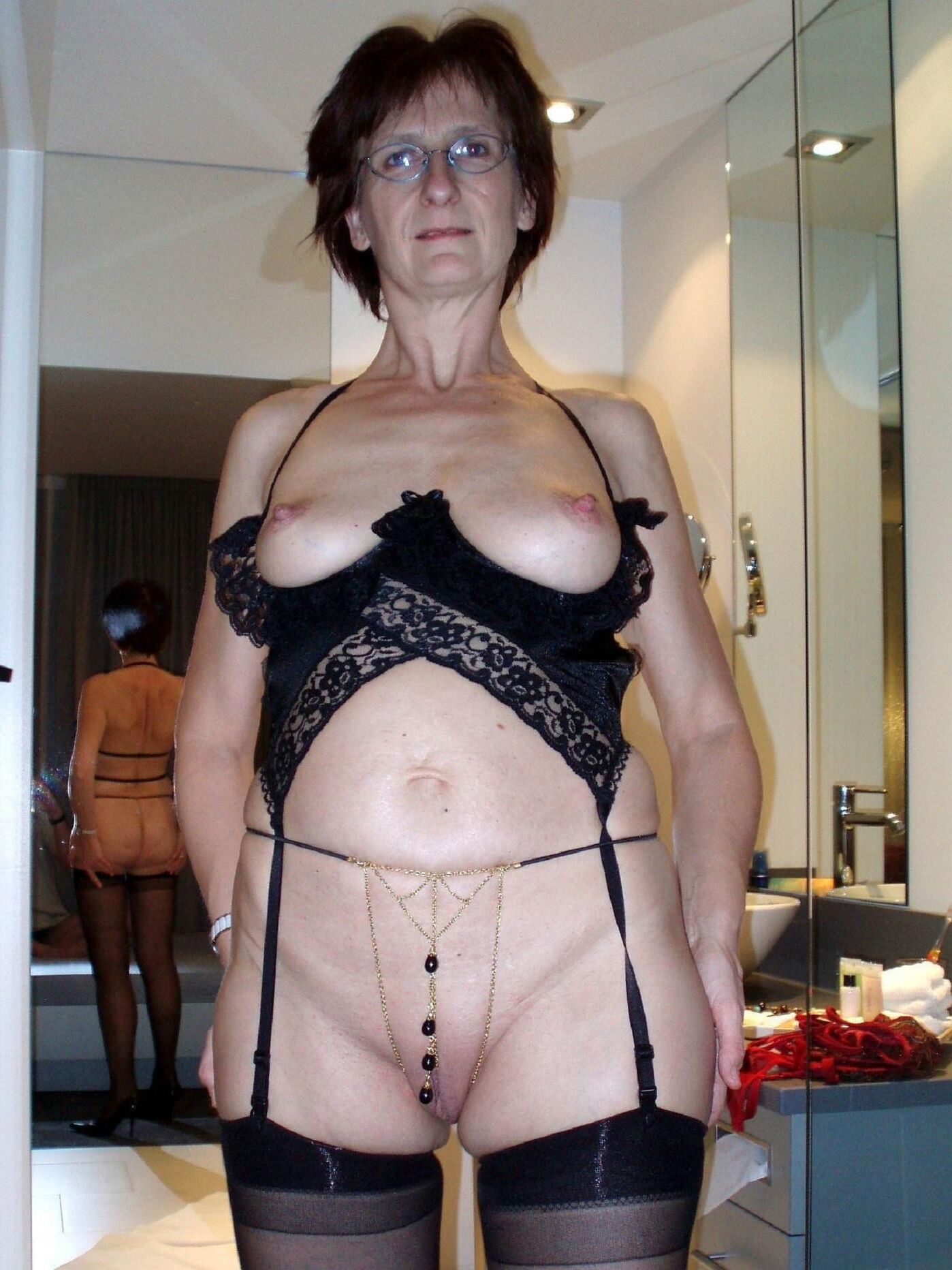 Matures In Sexy Lingerie amateurs only