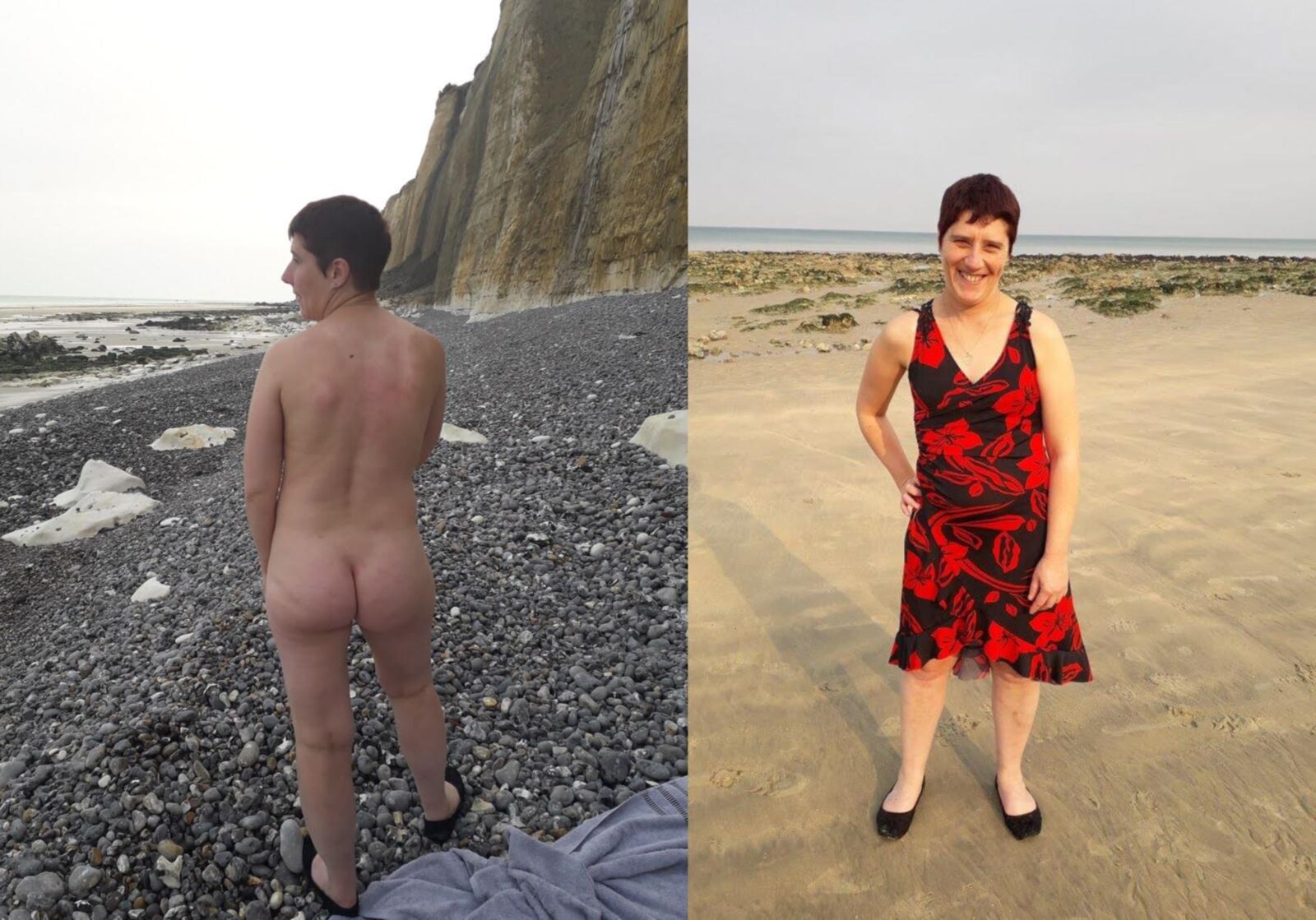 French Ma femme avant apres
