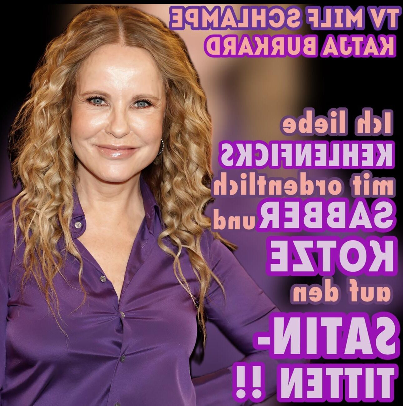 Milf Schlampe TV Nutte Katja Burkard, Imser Willige Ficksau