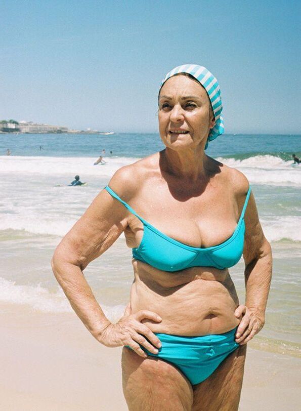MILF Granny Swimmsuit Bikini