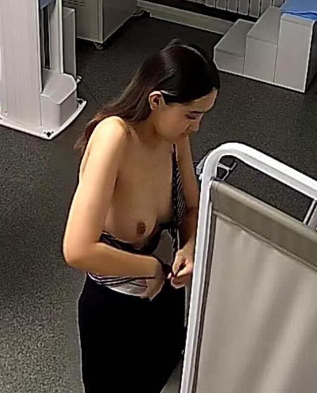 病院で