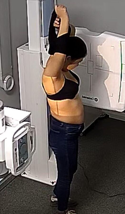 病院で