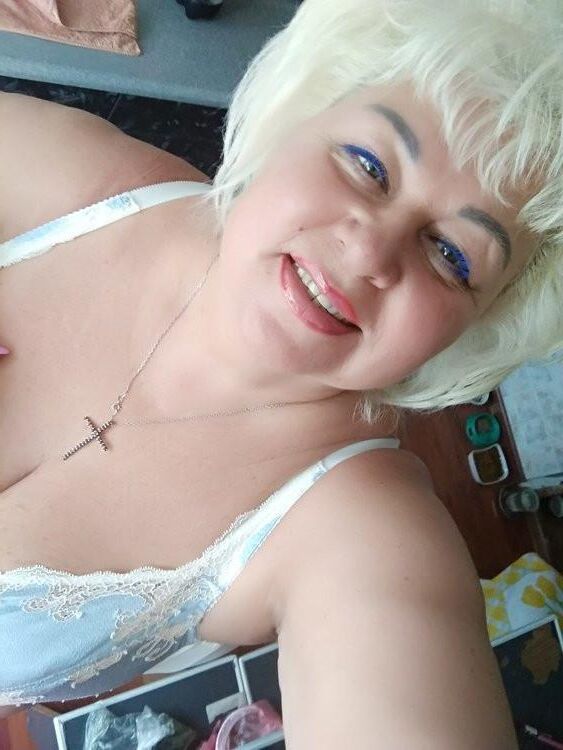 Luda reife Blondine mit großen Titten von Minsk, Weißrussland