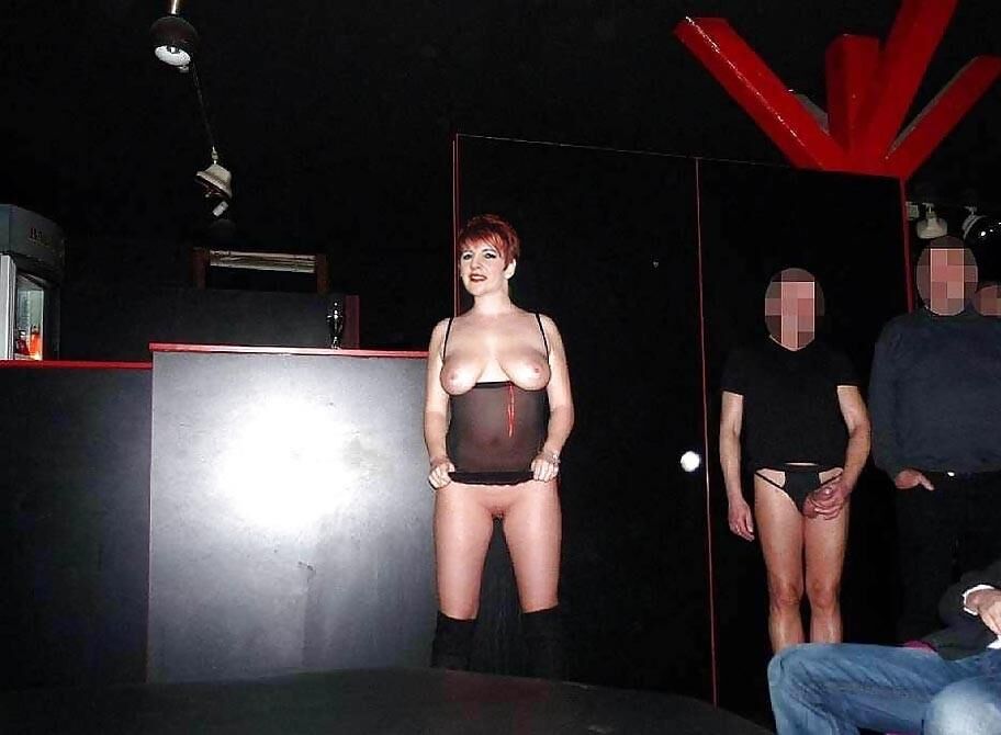 Redhead PAWG in a porn theater