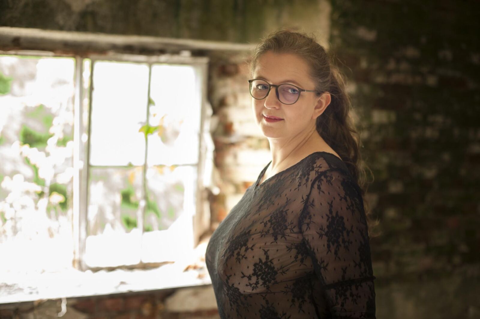 Frauke Curvy Mature Model