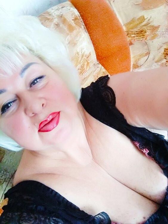 Luda mature blonde with big tits from Minsk, Belarus