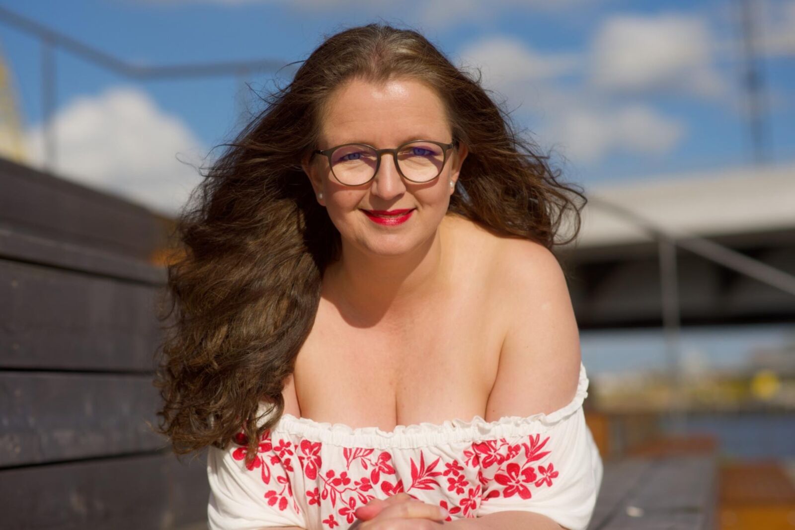 Frauke Curvy Mature Model