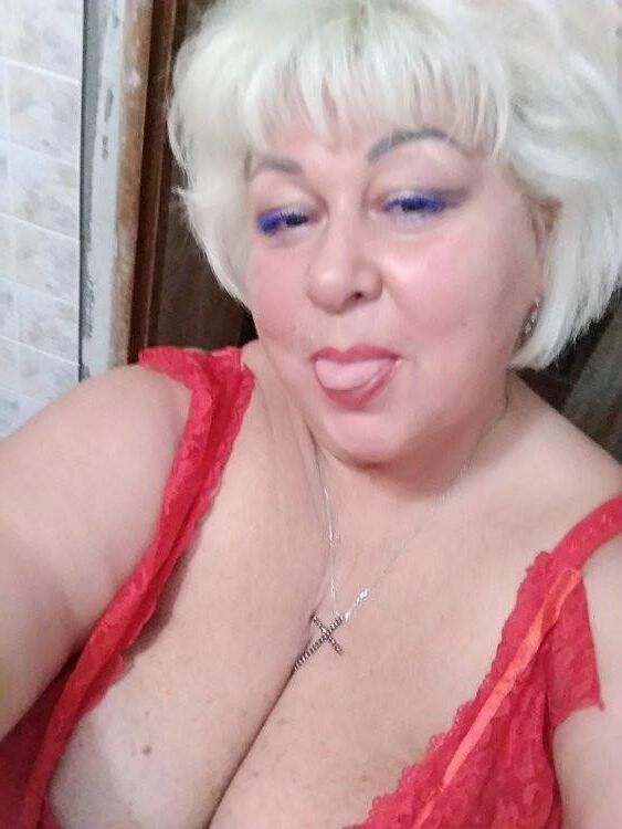 Luda mature blonde with big tits from Minsk, Belarus