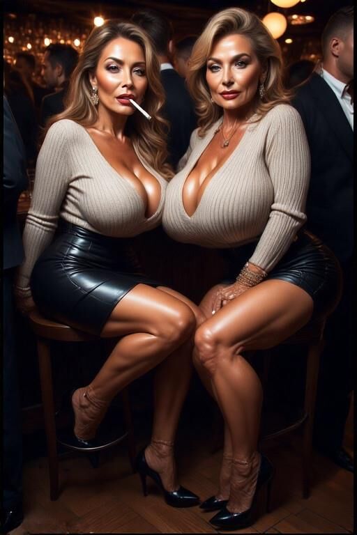 Mec, ta maman était dans un bar Cougar!