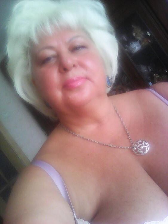 Luda mature blonde with big tits from Minsk, Belarus
