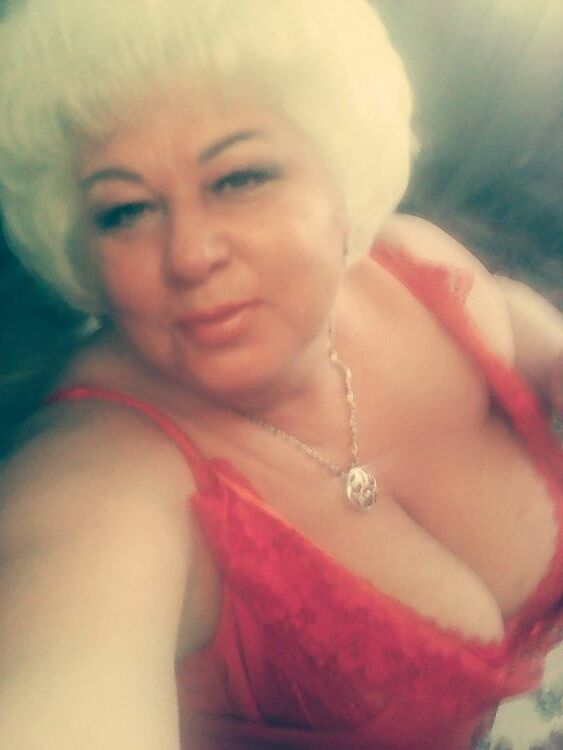 Luda mature blonde with big tits from Minsk, Belarus