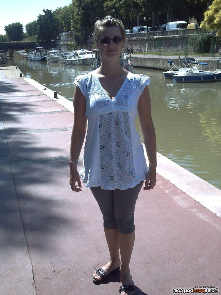 Celine French amateur milf with glasses