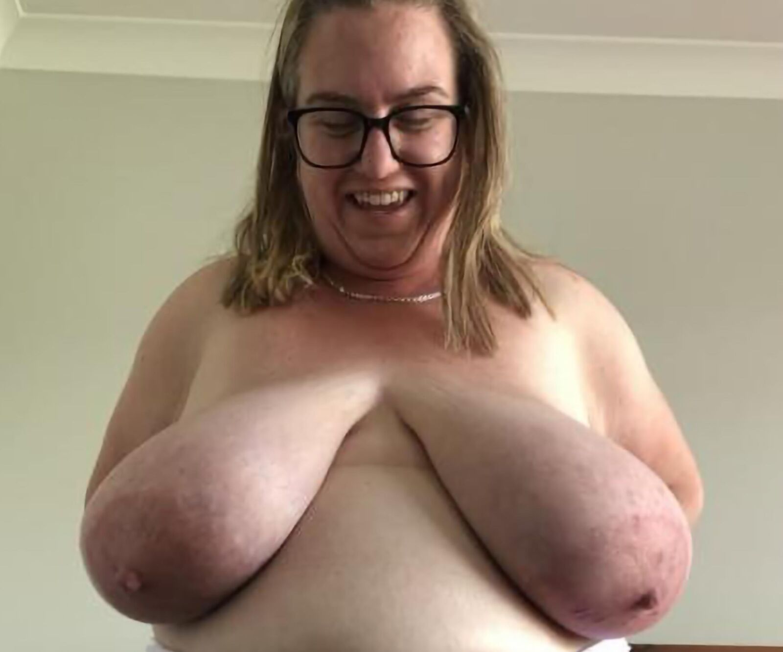 Nerdy Mature BBW Giant Tits, Pussy, Buttholes, and Feet 